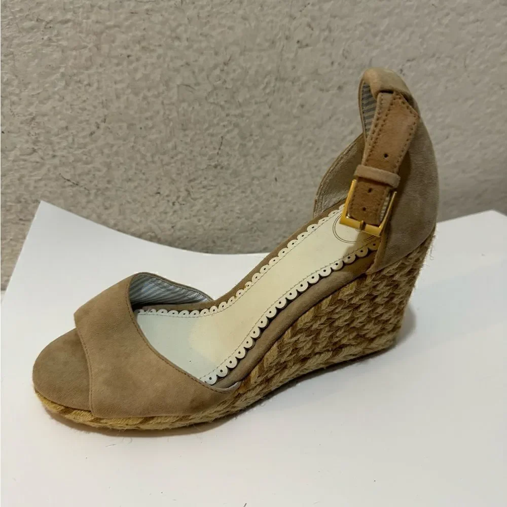 1901 Espadrilles Ankle Strap Sandals, Size 6.5M New